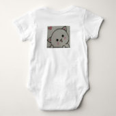 IK HOU VAN MIJN VRIENDIN IN ROZE KLEUR op li Romper (Achterkant)