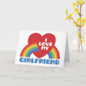 Ik hou van mijn Vriendin Kaart (Gele Bloem)