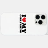 Ik hou van mijn vriendin Klassiek Case-Mate iPhone Case (Achterkant (horizontaal))