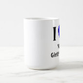 Ik hou van mijn Vriendin Koffiemok (Center)