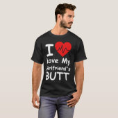Ik hou van mijn Vriendin, maar mijn Vriendin T-shirt (Voorkant volledig)