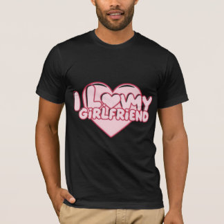 Ik Hou Van Mijn Vriendin Minimalistische Esthetisc T-shirt