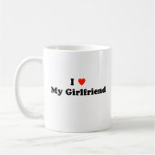 Ik hou van mijn Vriendin Mok (Links)