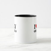 Ik hou van mijn vriendin mok – romantisch cadeau v (Midden)