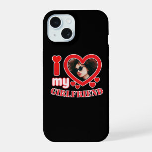 Ik hou van mijn Vriendin op maat iPhone 15 Case