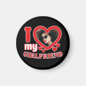 Ik hou van mijn Vriendin op maat Magneet (Voorkant)