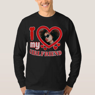 Ik hou van mijn Vriendin op maat T-shirt