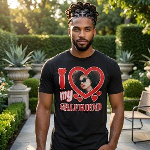 Ik hou van mijn vriendin Persoonlijk T-shirt