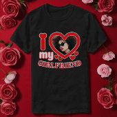 Ik hou van mijn vriendin Persoonlijk T-shirt