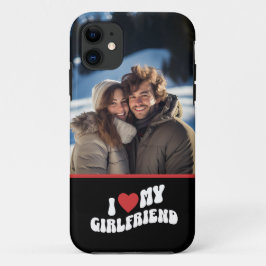 Ik hou van mijn Vriendin persoonlijke foto Case-Mate iPhone Case