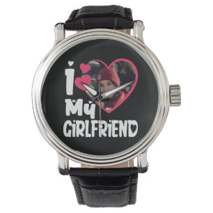Ik hou van mijn Vriendin persoonlijke foto Horloge