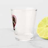 Ik hou van mijn Vriendin persoonlijke foto Shot Glas (Rechts)