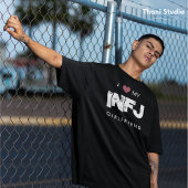 Ik hou van mijn Vriendin persoonlijkheid eigenscha T-shirt