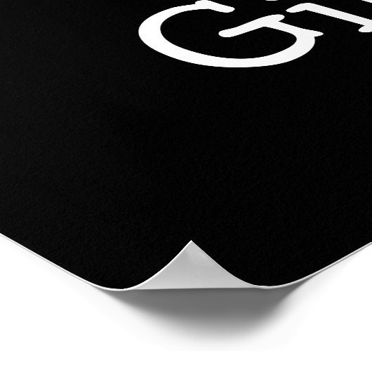 Ik hou van mijn Vriendin Poster (Hoek)