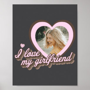 Ik hou van mijn vriendin poster