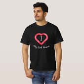 Ik hou van mijn vriendin|Red Heart T-shirt (Voorkant volledig)