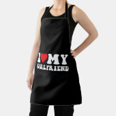 Ik hou van mijn Vriendin Schort (Insitu)