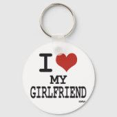 Ik hou van mijn vriendin sleutelhanger (Voorkant)