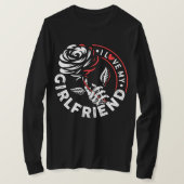 Ik hou van mijn Vriendin Sweatshirt, Valentine Day T-shirt (Design voorkant)