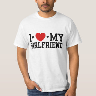 Ik hou van mijn Vriendin T-shirt