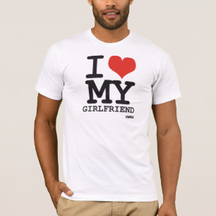 Ik hou van mijn vriendin t-shirt