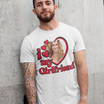 Ik hou van mijn Vriendin T-shirt<br><div class="desc">I Love My Vriendin Shirt - upload een foto voor binnenin het hart</div>