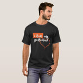 Ik hou van mijn vriendin t-shirt (Voorkant volledig)