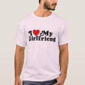 Ik hou van mijn Vriendin T-shirt (Voorkant)