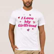 Ik hou van mijn Vriendin T-shirt