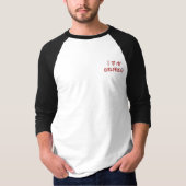 Ik hou van mijn vriendin t-shirt (Voorkant)