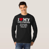 Ik hou van mijn Vriendin T-shirt (Voorkant volledig)