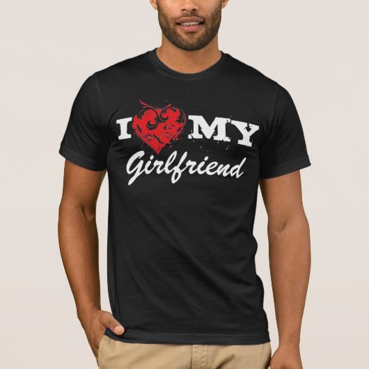 Ik hou van mijn Vriendin T-shirt (Voorkant)