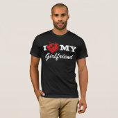 Ik hou van mijn Vriendin T-shirt (Voorkant volledig)