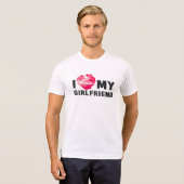 Ik hou van mijn vriendin t-shirt (Voorkant volledig)