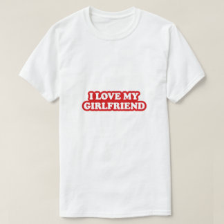 Ik hou van mijn Vriendin T-shirt, Vriendin liefde T-shirt