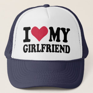 Ik hou van mijn vriendin trucker pet