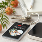 Ik hou van mijn Vriendin Valentijnsdag Gift for Me Sleutelhanger (Voorkant Rechts)