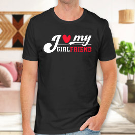 Ik hou van mijn Vriendin, Valentijnsdag T-shirt