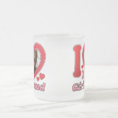 Ik hou van mijn Vriendin vriend vrouw man foto Matglas Koffiemok (Center)