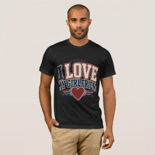 Ik hou van mijn vriendin Zij is mijn favoriete per T-shirt
