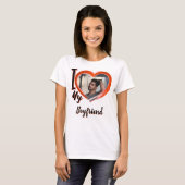 Ik hou van mijn vriendje _aangepast cadeau T-Shirt (Voorkant volledig)