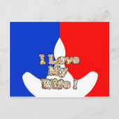 "Ik hou van mijn vrouw" Art Print Briefkaart (Voorkant)