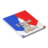 "Ik hou van mijn vrouw" Art Print Notitieblok (Schuin)