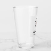 Ik hou van mijn VROUW - Beste vriend Gepersonalise Glas (Rechts)