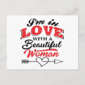 Ik hou van mijn vrouw-feestdag-Kaart Briefkaart (Voorkant)