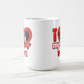 Ik hou van mijn vrouw gepersonaliseerd magische mok (Midden)