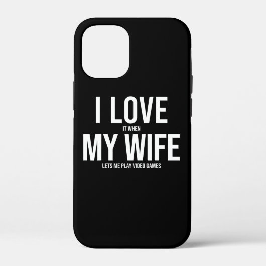 Ik hou van mijn vrouw, grappige kunst Gift Case-Mate iPhone Case (Achterkant)