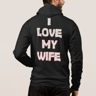 Ik hou van mijn vrouw hoodie