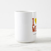 Ik hou van mijn vrouw koffiemok (Center)