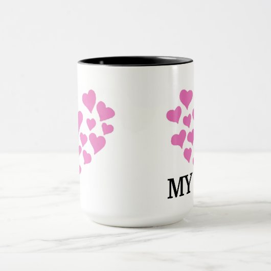 Ik hou van mijn vrouw mok (Midden)